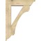 Ekena Millwork Legacy Traditional Rough Sawn Bracket w/ Offset Brace, Douglas Fir, 8"W x 32"D x 44"H BKT0806X32X44LEC01RDF - alternate 4